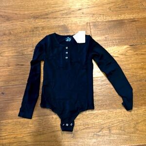 Popilush Shapewear  Slimming Thong Long Sleeve Bodysuit size medium nwt